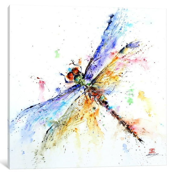 icanvas Dragonfly by Dean Crouser Canvas Print
