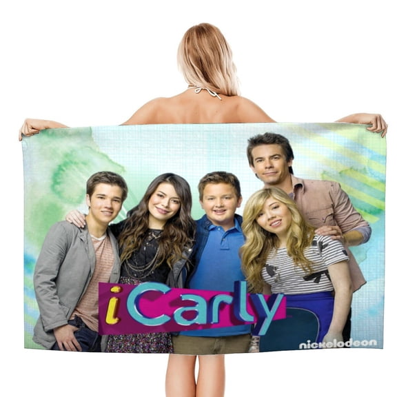 icarly Gifts Beach Towel for Women Girl Birthday Inspired Fan Bath Outdoor Music Lover