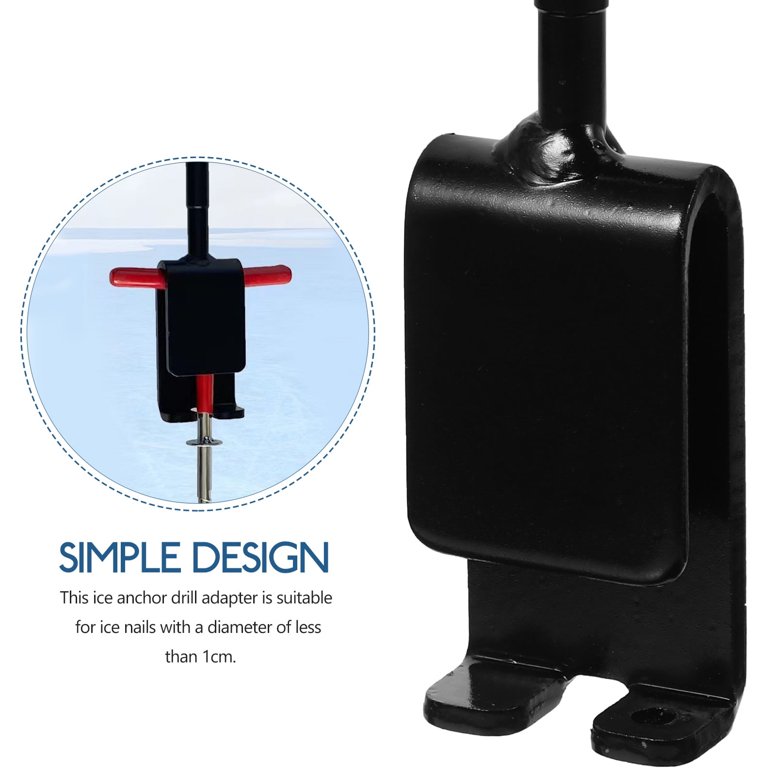 ice anchor drill adapter Ice Anchor Drill Adapter 13mm Ice Auger Drill