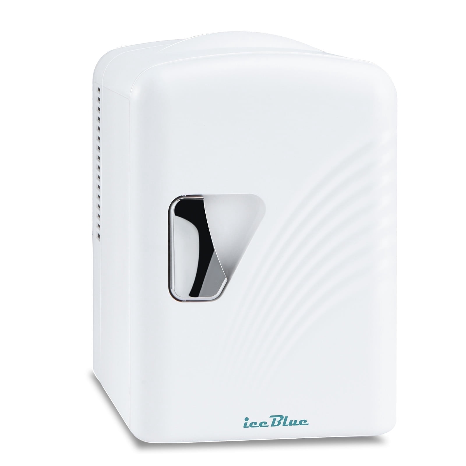 Iceblue Skincare Mini Fridge, Retro Personal Compact Cooler & Warmer, 0.14 Cuft