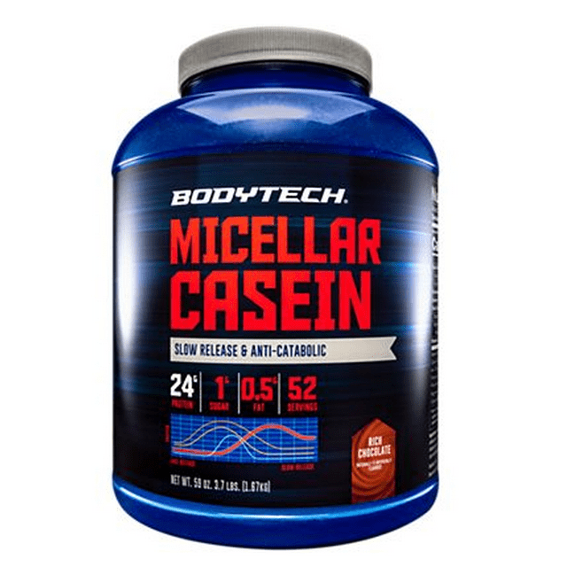 icellar Casein Protein Powder - Gradual Release & Catabolic Defense - (3.7 lbs)
