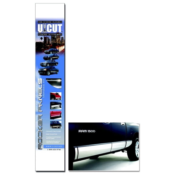 ici (innovative creations) armor-ucut7 rocker armor u-cut rocker panel