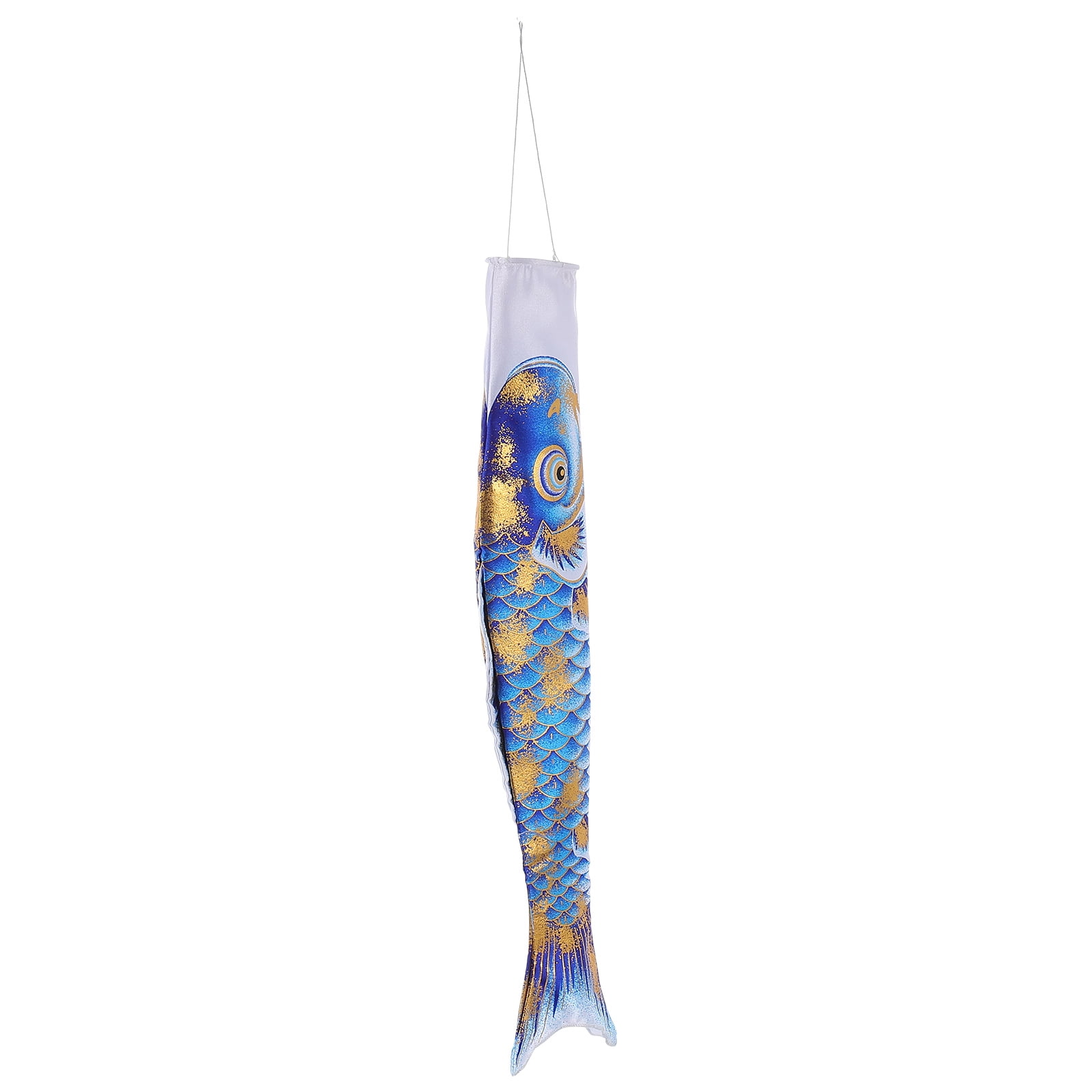 icolorfuled 50cm Blue Koinobori Carp Windsock for Outdoor Restaurant ...