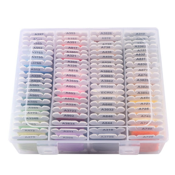 icolorfuled 80 Multi-color Embroidery Thread for Sewing Machine & Hand Embroidery