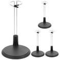 icolorfuled Adjustable Black Iron Doll Stand Set for Display