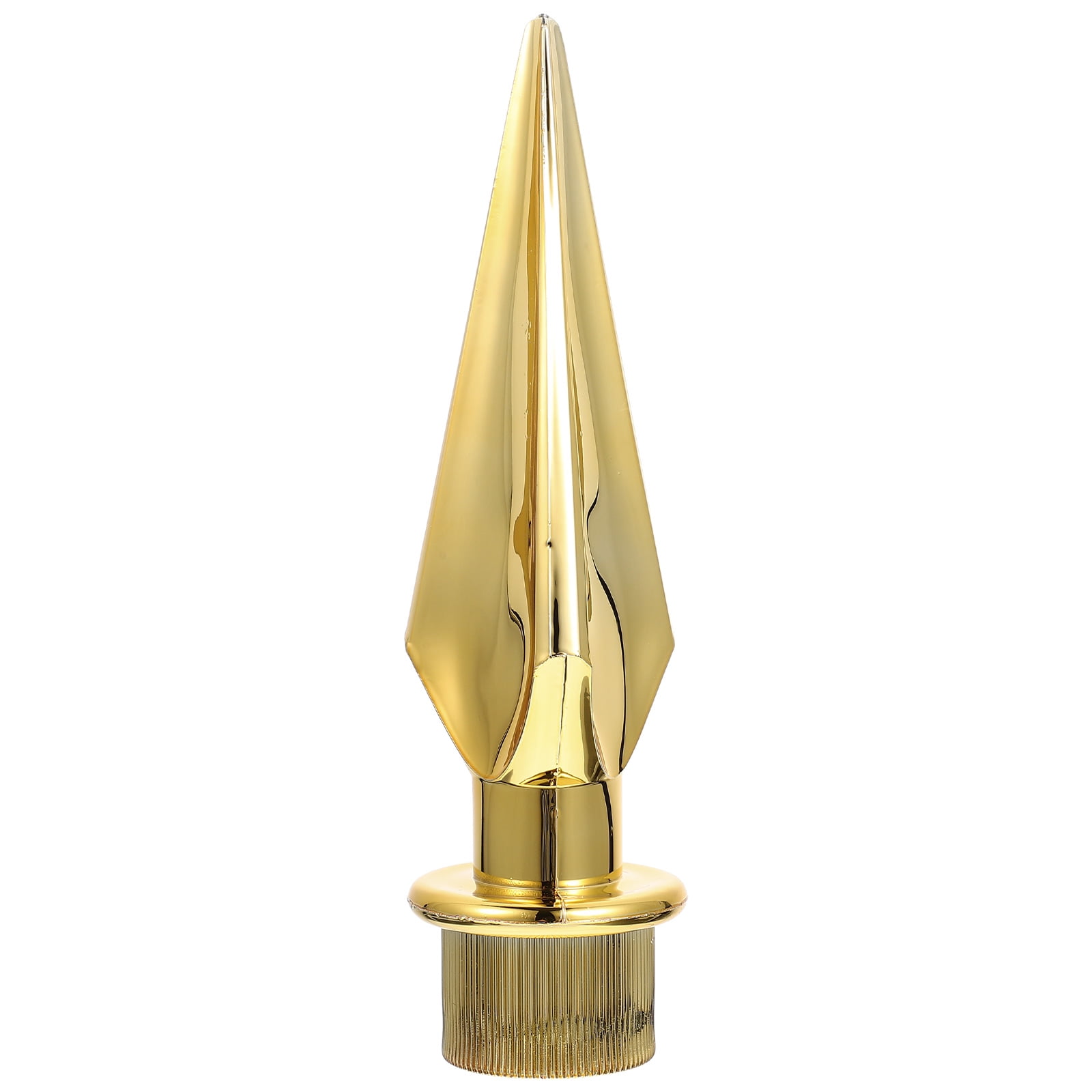 icolorfuled Gold Flag Pole End Cap Topper Finial for Indoor/Parade
