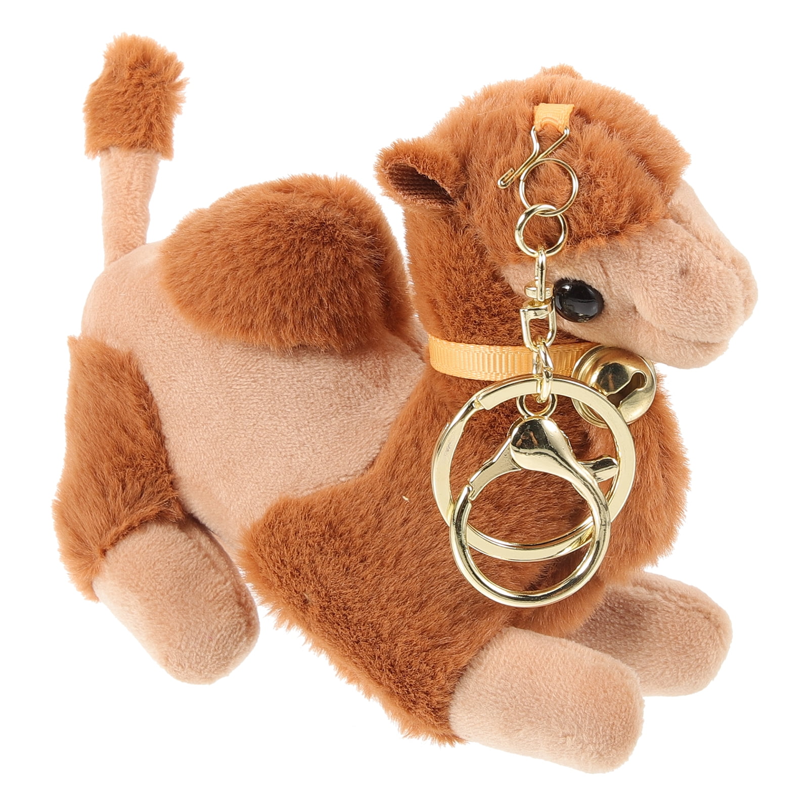 Puzzled Lobster Plush Keychain - 4 Inch Red Stuffed Animal Toy With Keyring For Bags & Backpacks