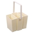 thumbnail image 1 of icolorfuled Portable 3-Slotted Brush Washer for Artist Painting, 1 of 6