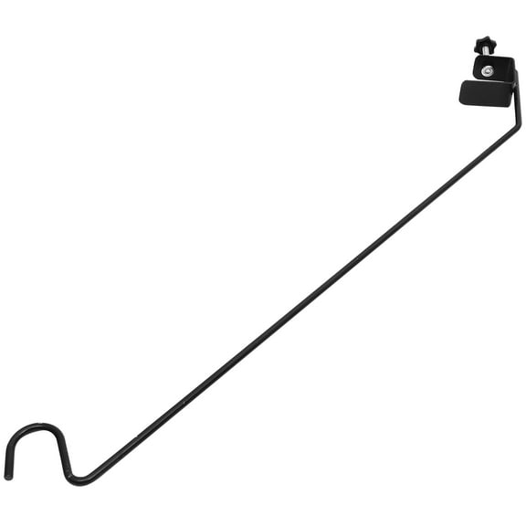 icolorfuled Shepherd Hook Garden Deck Hanging Basket Bird Feeder Fence Pole Stand