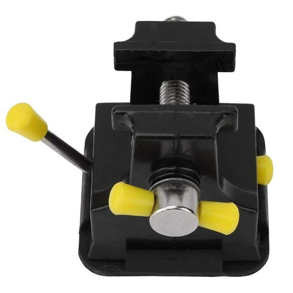 icolorfuled Small Table Vise Heavy Duty Hand Tool Walnut Desktop Clamp