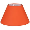 thumbnail image 1 of icolorfuled Table Lamp Shades Cloth Fabric Barrel E27 Chandelier Clip-on Replacement Orange, 1 of 5