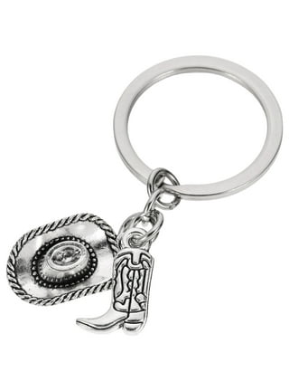 Cowboy Boot Keychain