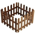 thumbnail image 1 of Milisten Plastic Fence Brown For Decorative 1 Set 47.16X11.79X0.24in, 1 of 5