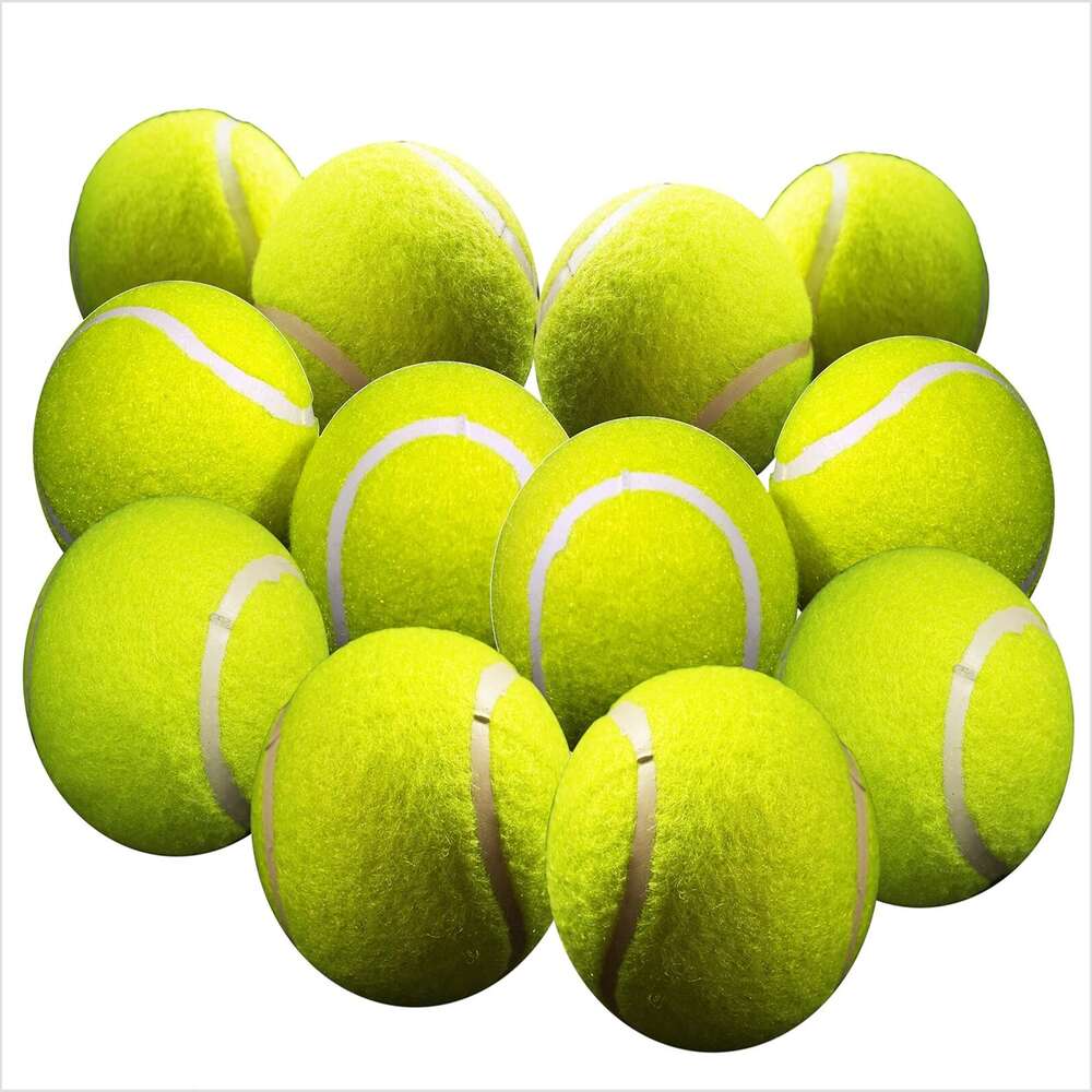 iconnikal Dog Pet Toy Bulk Tennis Balls for Small Dogs and Cats, Green