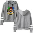 thumbnail image 1 of icrimax Double pole no pocket unisex style, try casual long sleeved hooded sweatshirt, 1 of 2