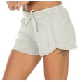 thumbnail image 1 of icyzone Athletic Cotton Sweat Shorts Lounge Shorts for Women - Running Jogging Workout, 1 of 6