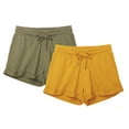 thumbnail image 1 of icyzone Athletic Lounge Sweat Shorts for Women Running Cotton Shorts, 1 of 7