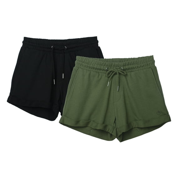 icyzone Athletic Lounge Sweat Shorts for Women Running Cotton Shorts