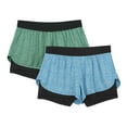 thumbnail image 1 of icyzone Exercise Athletic Jogging Shorts 2-in-1, 1 of 5
