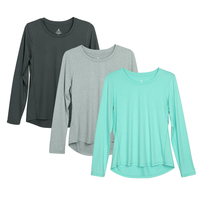 icyzone Long Sleeve Workout Shirts for Women 