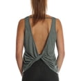 thumbnail image 1 of icyzone Open Back Athletic Yoga Tops Gym Shirts Workout Tank Tops for Women, 1 of 5