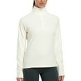 thumbnail image 1 of icyzone Quarter Zip Pullover for Women Thermal Long Sleeve Shirts Fleece Jacket, 1 of 5