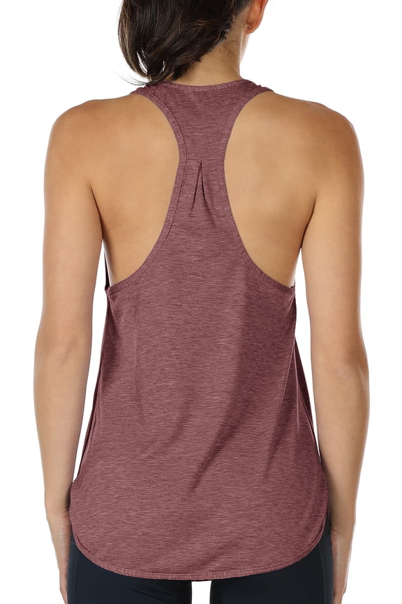 Racerback Workout Tank Tops for Women - Athletic Running Yoga Tops