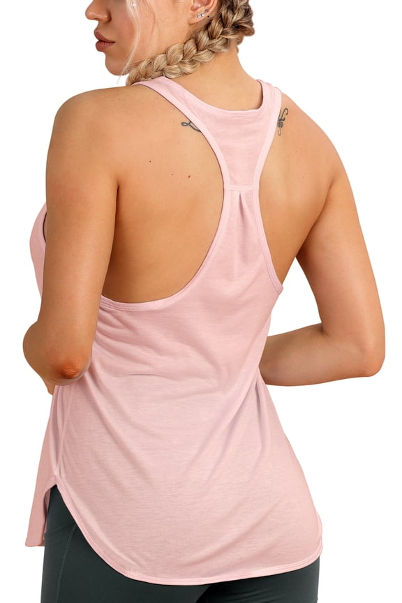 Racerback Workout Tank Tops for Women - Athletic Running Yoga Tops
