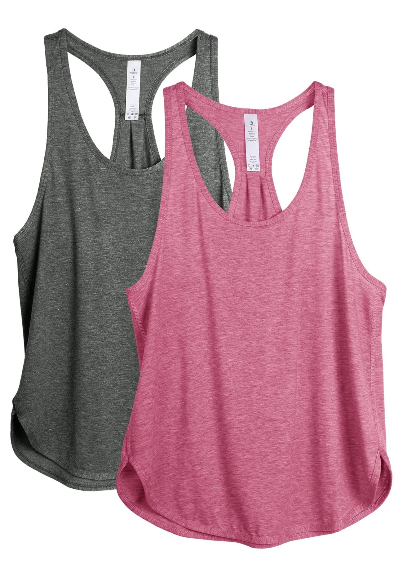 Mippo Workout Tank Tops for Women Yoga Tennis Shirts Long Tunic Workout Tops  Cute Gym Clothes High Neck Racerback Tank Tops Red S : : Clothing  & Accessories