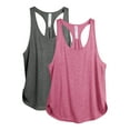 thumbnail image 1 of icyzone Racerback Workout Tank Tops for Women - Athletic Running Yoga Tops, 1 of 7