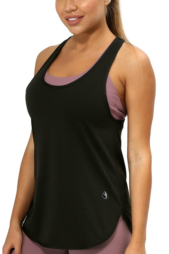 Racerback Workout Tank Tops for Women - Athletic Running Yoga Tops