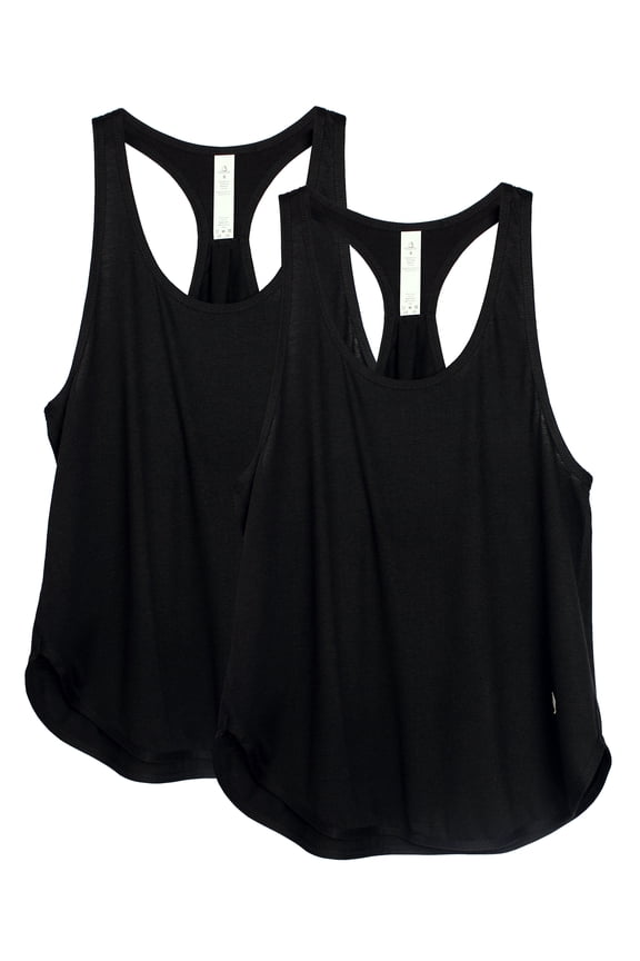 Racerback Workout Tank Tops for Women - Athletic Running Yoga Tops