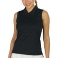 thumbnail image 1 of icyzone Women's Golf Sleeveless Polo Shirts Tennis Tank Tops Athletic T-Shirts, 1 of 5