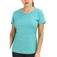 thumbnail image 1 of icyzone Workout Running Tshirts for Women - Fitness Athletic Yoga Tops Exercise Gym Shirts, 1 of 7