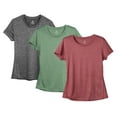 thumbnail image 1 of icyzone Workout Running Tshirts for Women - Fitness Athletic Yoga Tops Exercise Gym Shirts, 1 of 7