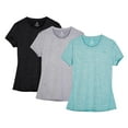 thumbnail image 1 of icyzone Workout Running Tshirts for Women - Fitness Athletic Yoga Tops Exercise Gym Shirts, 1 of 7