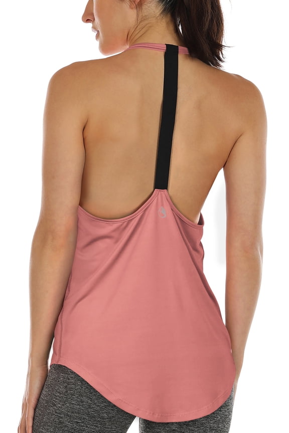 Workout Shirts Yoga Tops T-Back Running Tank Top