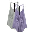 thumbnail image 1 of icyzone Workout Shirts Yoga Tops T-Back Running Tank Top, 1 of 5