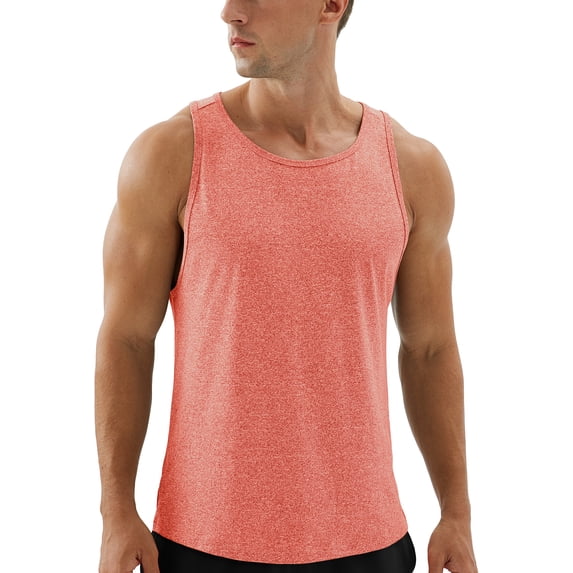 icyzone Workout Tank Tops for Men - Running Muscle Tank Athletic Shirts