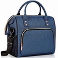 thumbnail image 1 of Insulated Lunch Box for Women, Cute & Reusable Cooler Lunch Bag for Work, Office & Picnic, Leak-Proof Tote with Shoulder Strap, 1 of 10