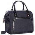 thumbnail image 1 of ideaTech Insulated Reusable Lunch Boxes for Women and Men, Water-Resistant Polyester Lunch Bags for Work Picnic, 1 Count, 1 of 10