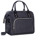 thumbnail image 1 of ideaTech Insulated Reusable Lunch Boxes for Women and Men, Water-Resistant Polyester Lunch Bags for Work Picnic, 1 Count, 1 of 10