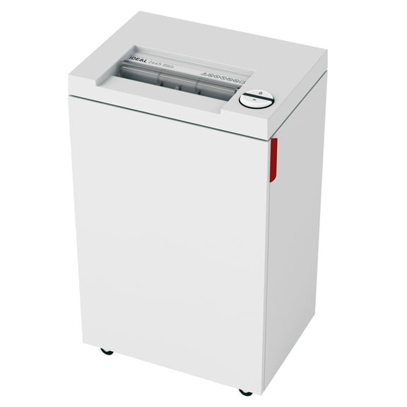 ideal 2445 Cross-Cut Deskside Paper Shredder, Shreds Staples/Paper Clips/Credit Cards, P-4 Security