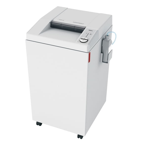 IDEAL 3105 Cross-Cut Commercial Office Paper Shredder with Automatic Oiler, Made in Germany, Continuous Operation, 37 to 39 Sheet Feed Capacity, 37-Gallon Bin, Versatile, P-4 Security