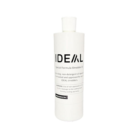 ideal. High-Cling Lubricating Shredder Oil 16 OZ Shredder