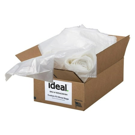ideal. Shredder Bags Heavy Duty 44 Gallon, 40" x 48", 80 Count, Fits ideal. Models 3105, 3804, 4005