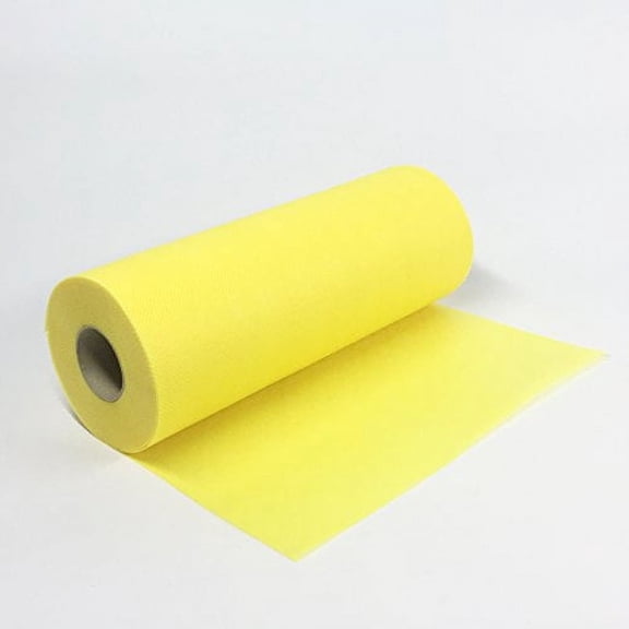 idee No Mildew, Non-Scratch Disposable Scouring Sheets (60 Sheets/roll) for Dish-Washing, Cleaning, Scrubbing, PW01Y, Yellow