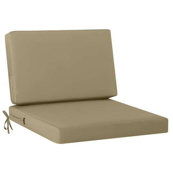 idee-home Outdoor Cushions for Patio Furniture, Outdoor Seat Cushions 28.5 x 28.12 Waterproof & Fade Resistant Couch Sofa Replacement Deep Couch Chair Cushion for Yard Garden Deck