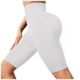 thumbnail image 1 of idosla 3D Anti Cellulite Leggings for Women Slim Compression Bermuda Short Push-Up Sculpting Yoga Pants Fitness Workout Short (Light Gray, S), 1 of 8