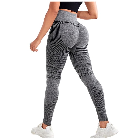 idosla Cellumove Cellulite 3D Leggings for Women, Anti Cellulite Leggins, High Waisted Push Up Sculpting Fitness Pants (Grey, M)